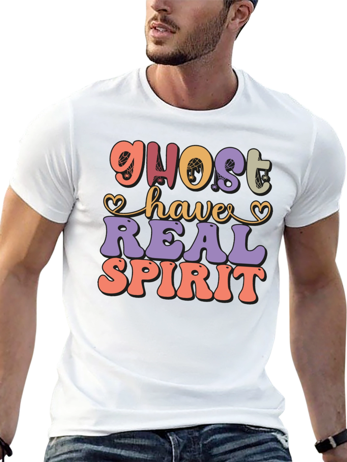 Ghost Have Real Spirit Halloween T-Shirt