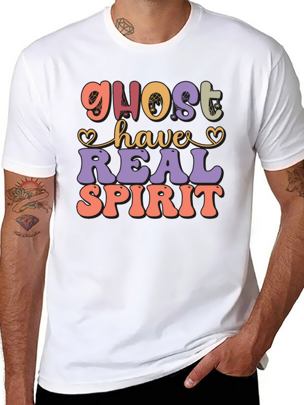 Ghost Have Real Spirit Halloween T-Shirt