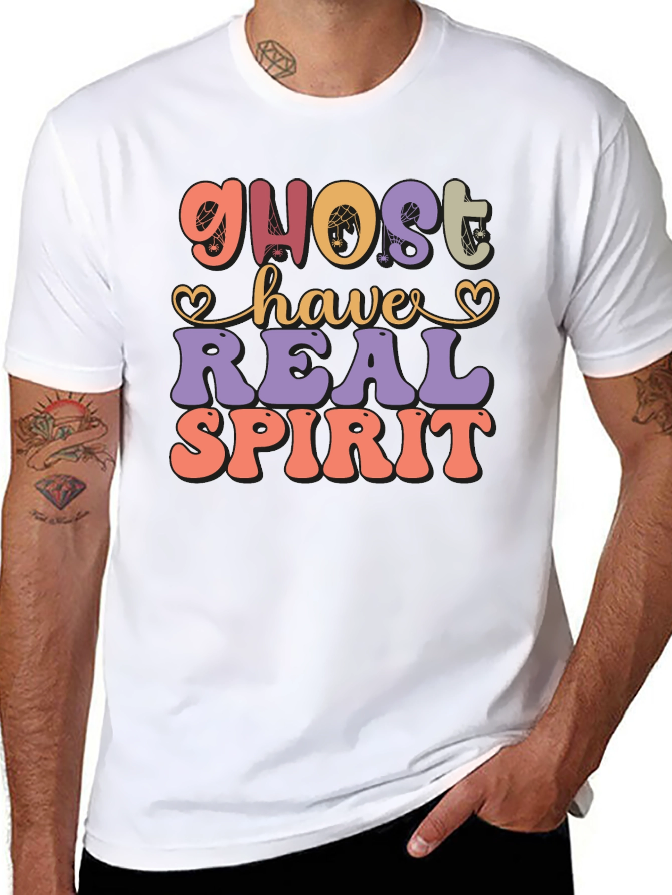Ghost Have Real Spirit Halloween T-Shirt