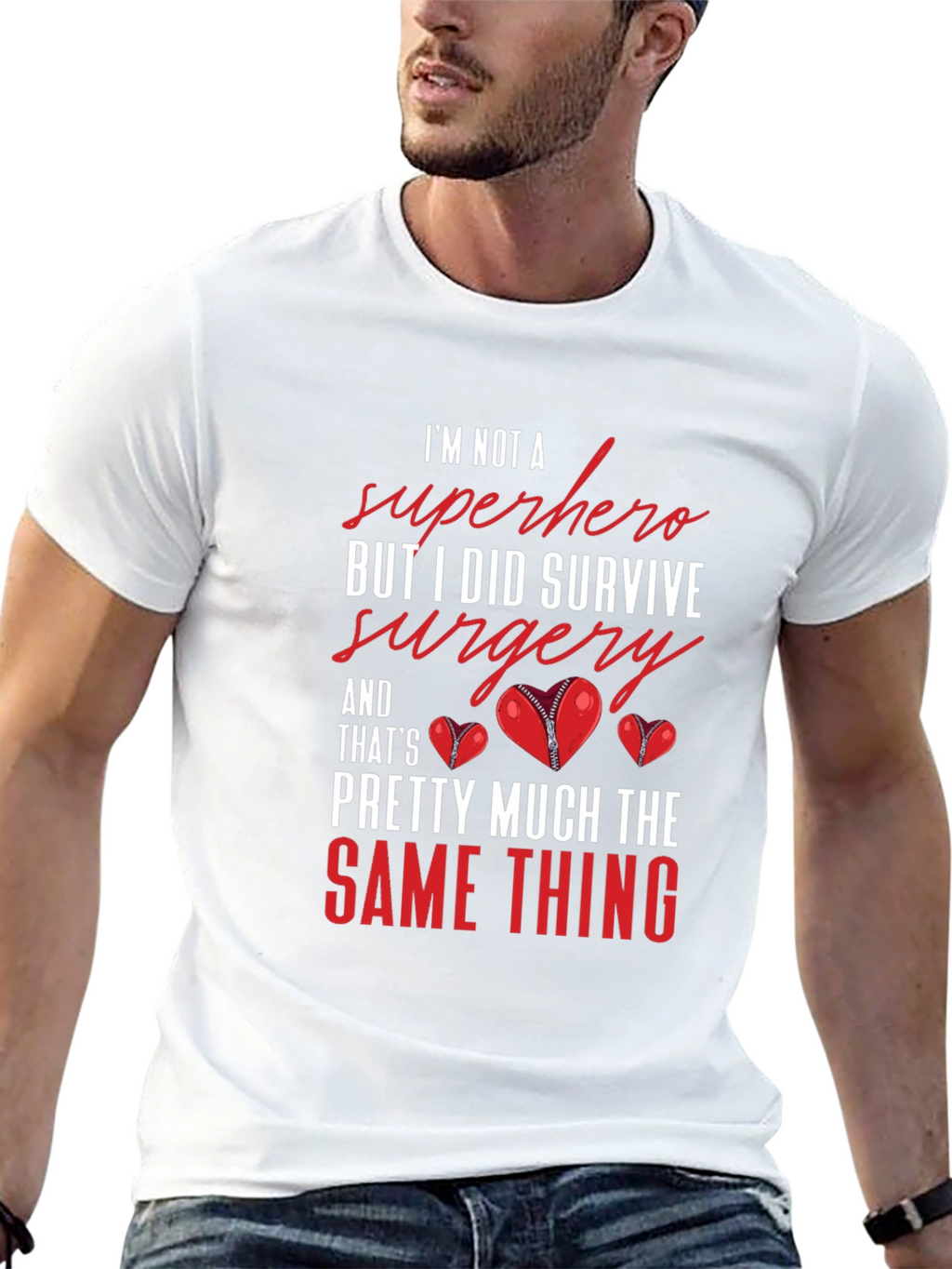 Surgery Survivor Superhero T-Shirt