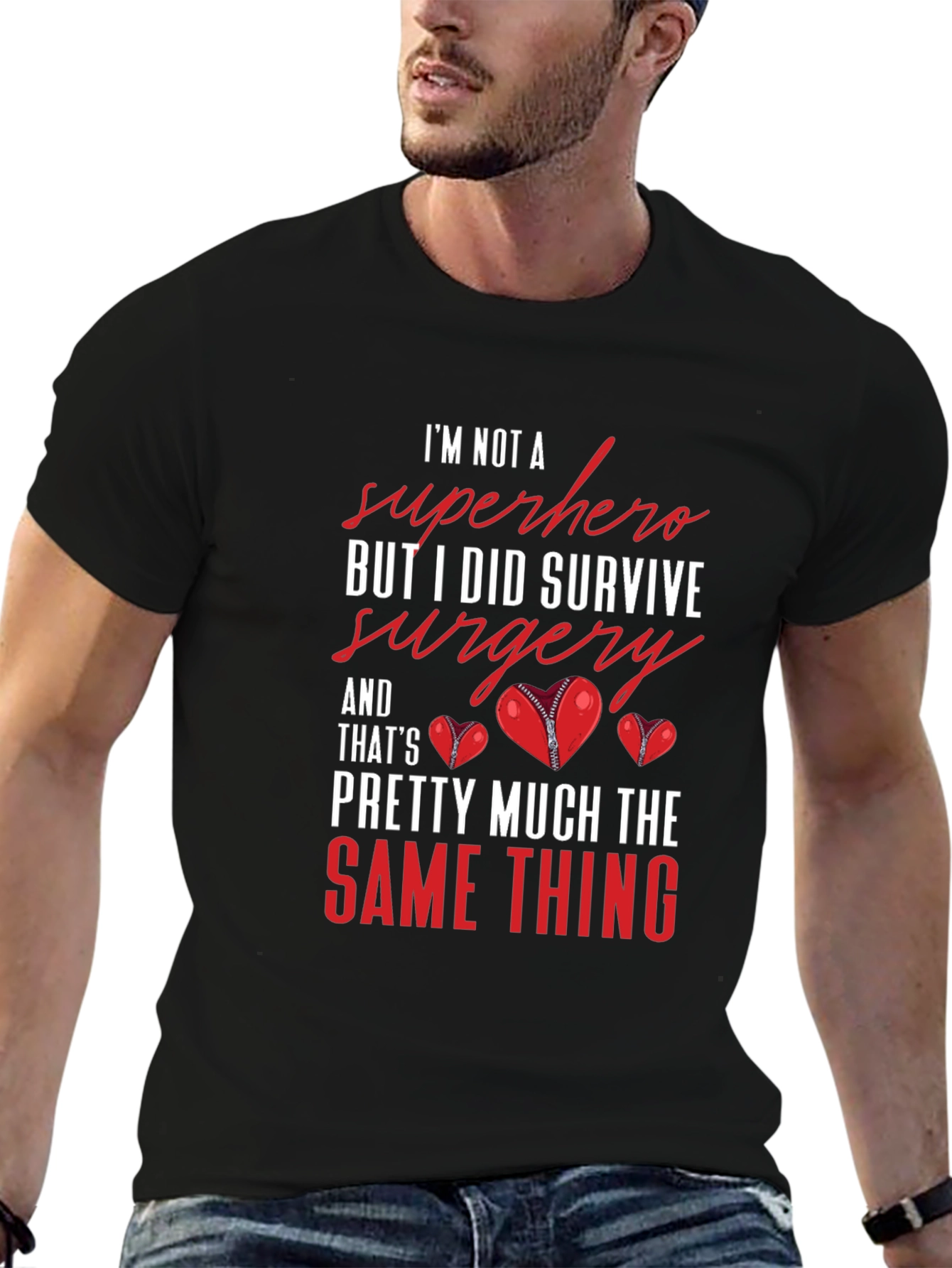 Surgery Survivor Superhero T-Shirt