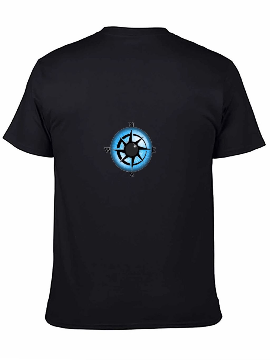 Eye Compass Graphic Black T-Shirt