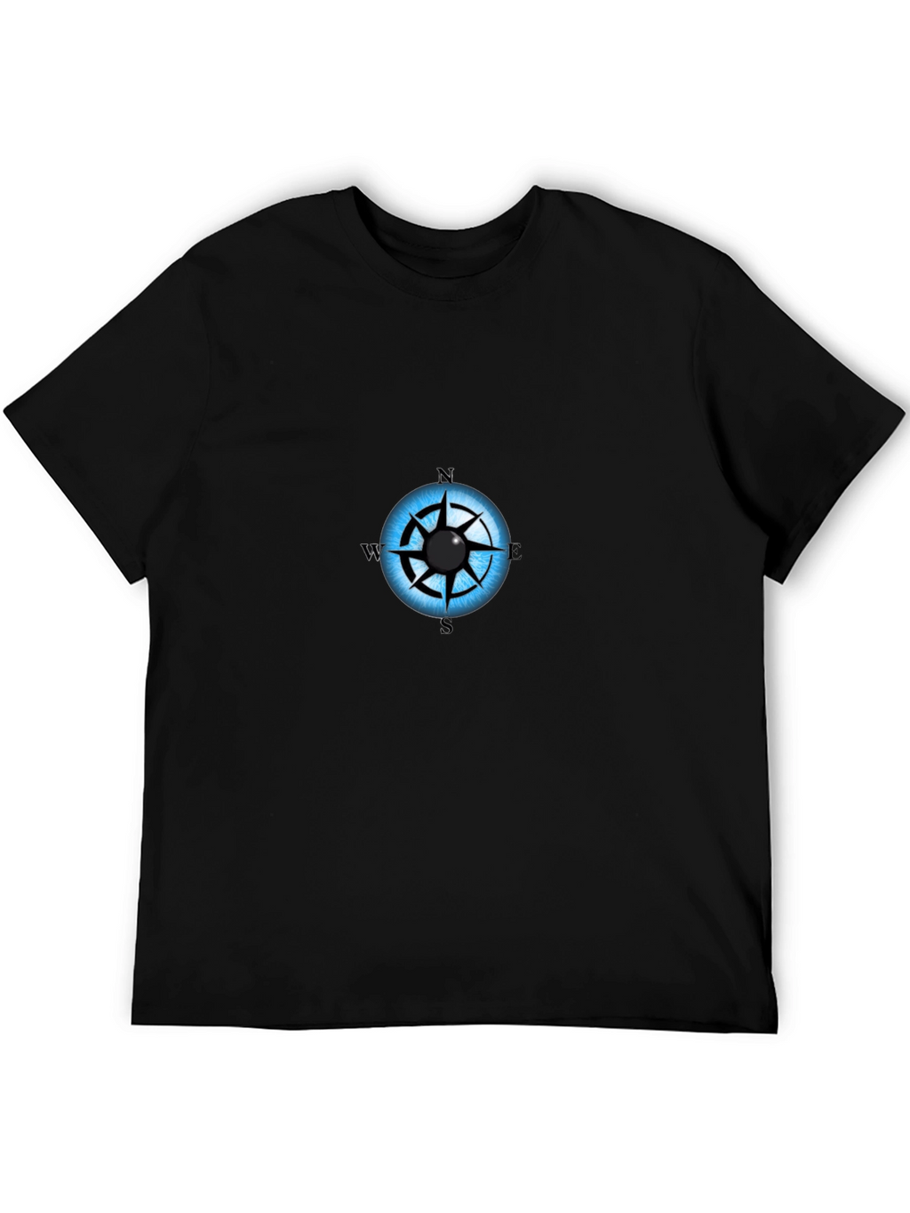 Eye Compass Graphic Black T-Shirt