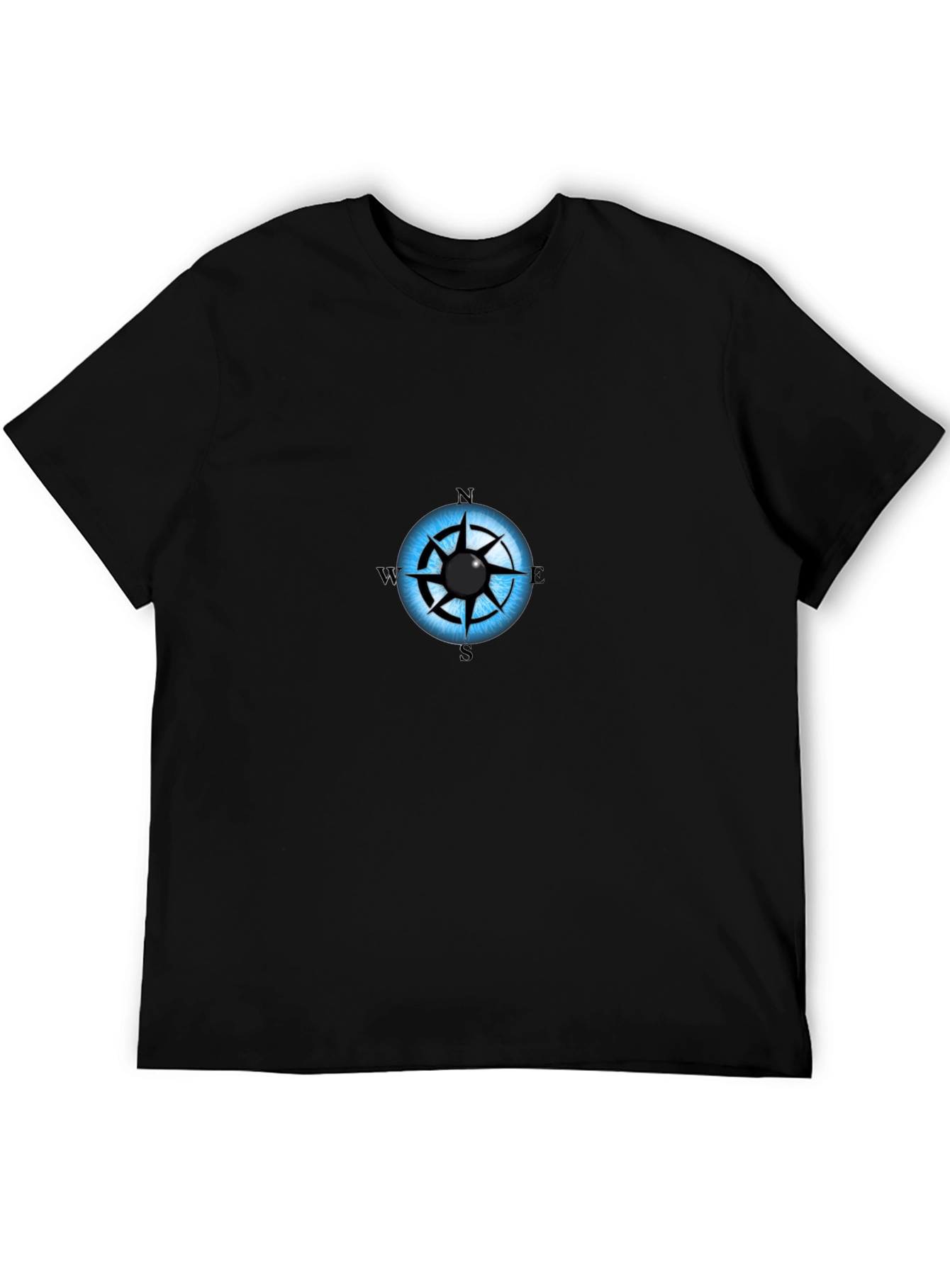 Eye Compass Graphic Black T-Shirt