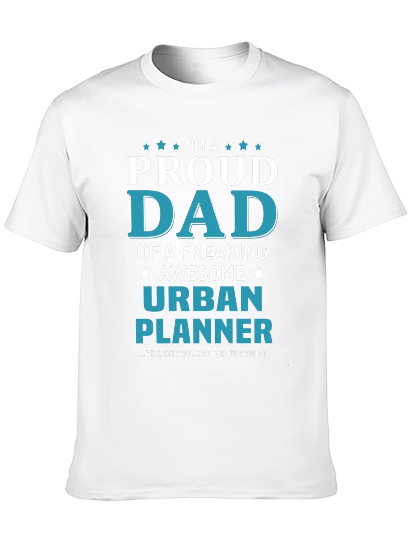 Proud Dad Urban Planner T-Shirt