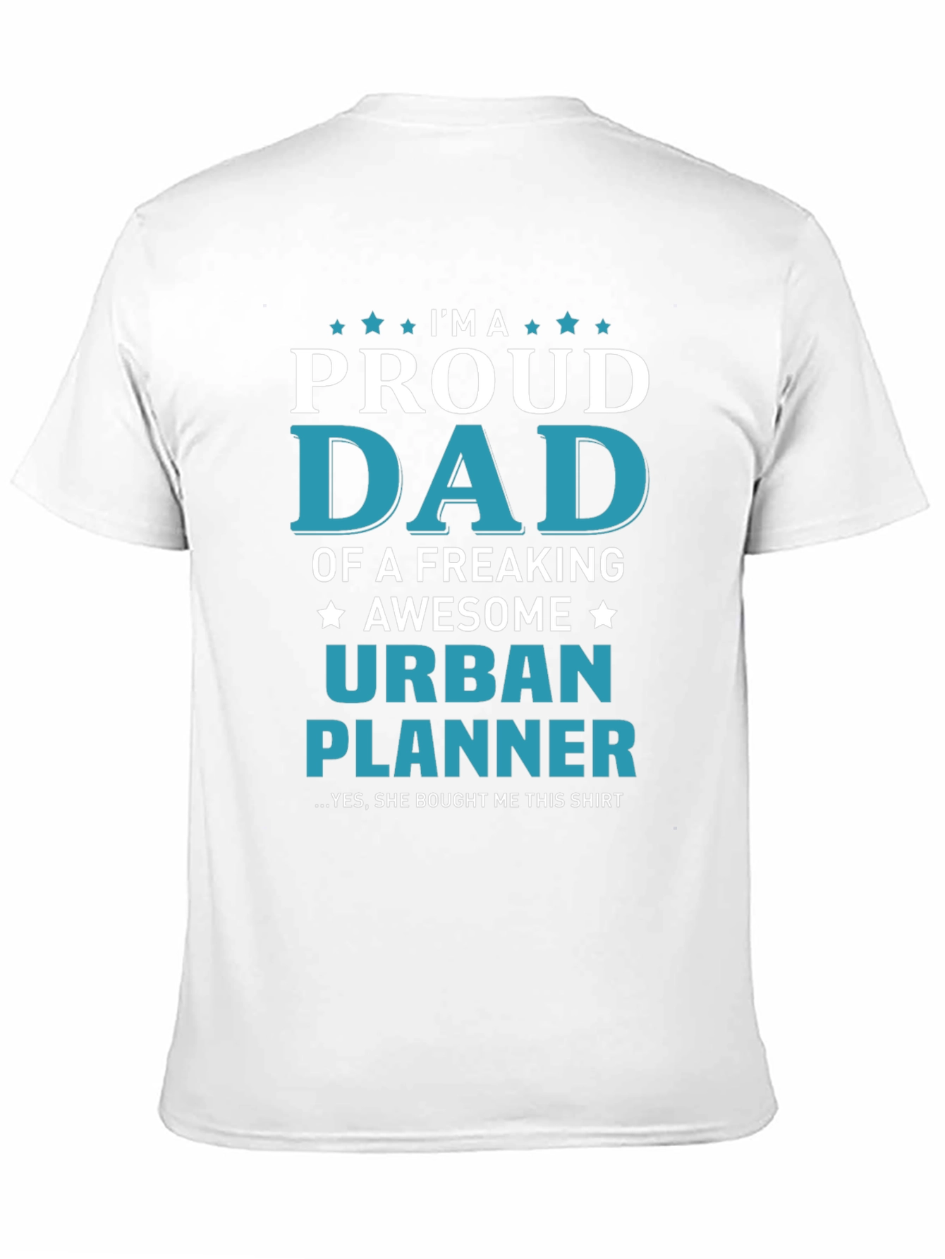 Proud Dad Urban Planner T-Shirt