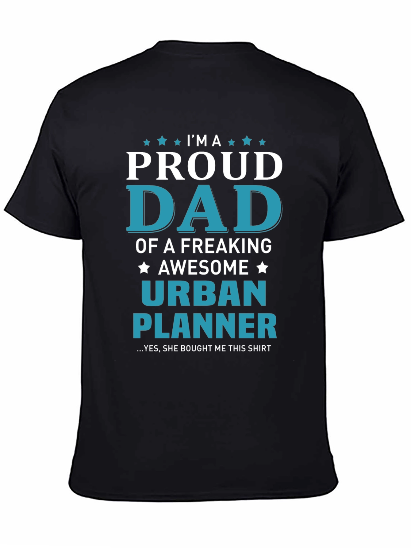 Proud Dad Urban Planner T-Shirt