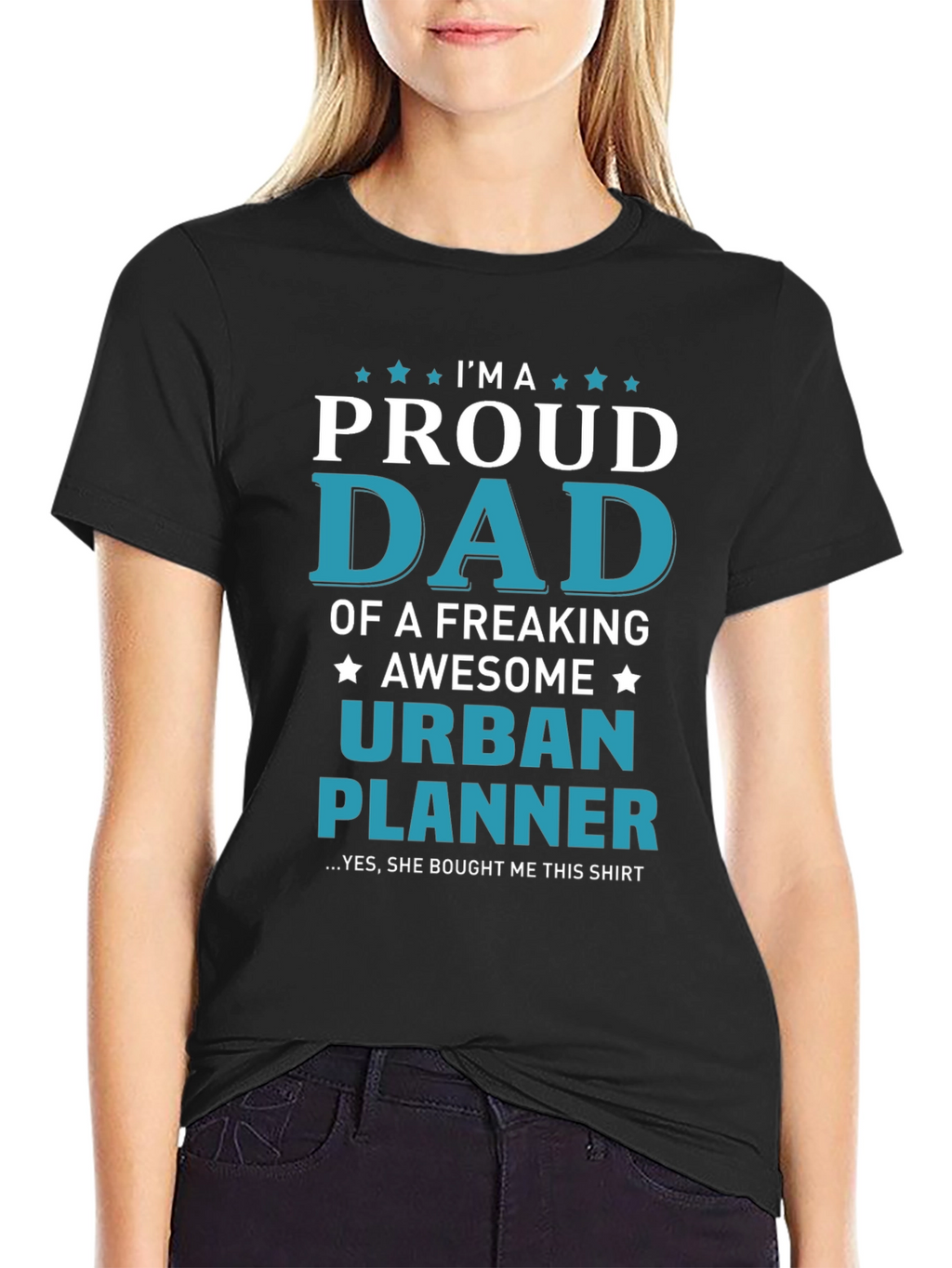Proud Dad Urban Planner T-Shirt