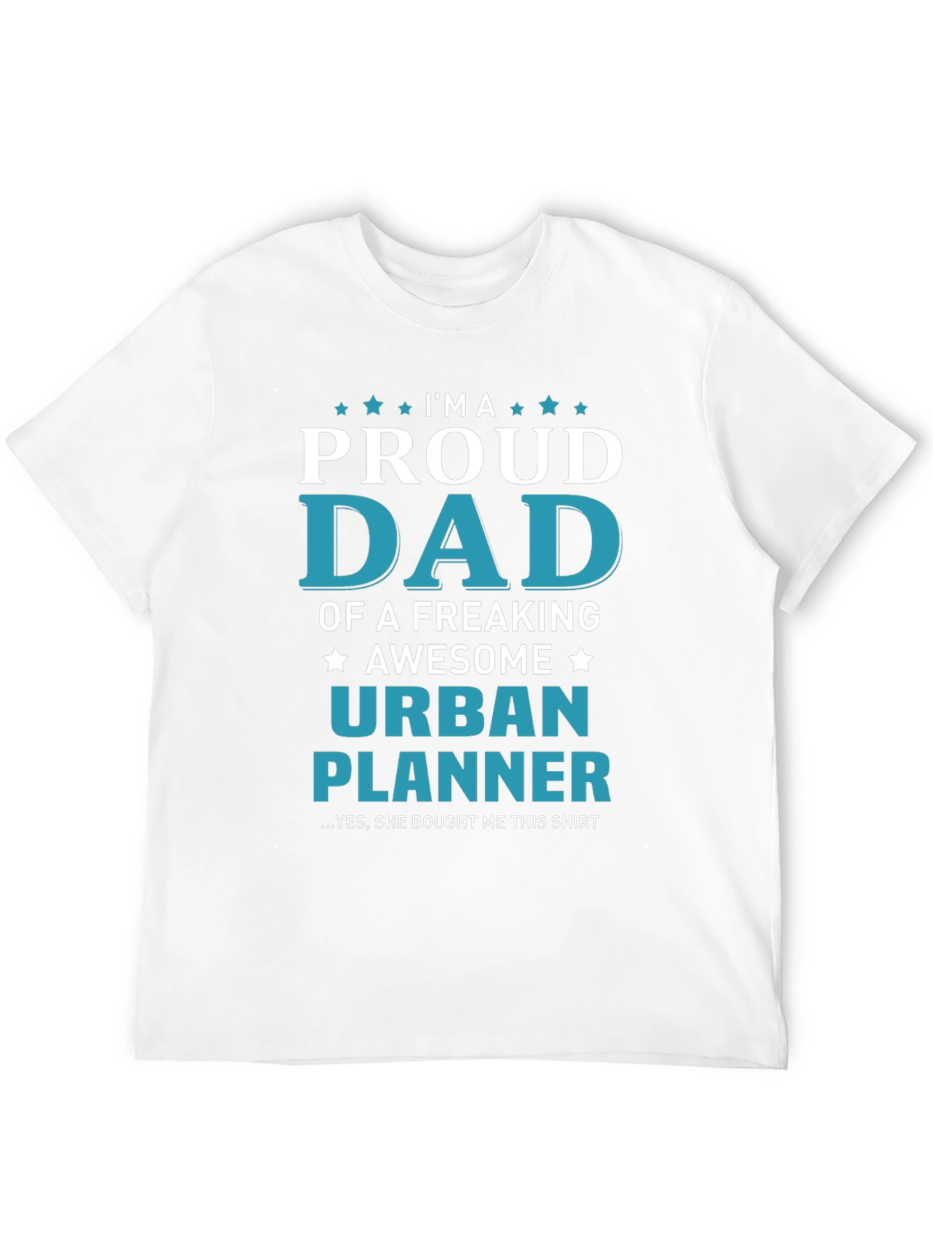 Proud Dad Urban Planner T-Shirt