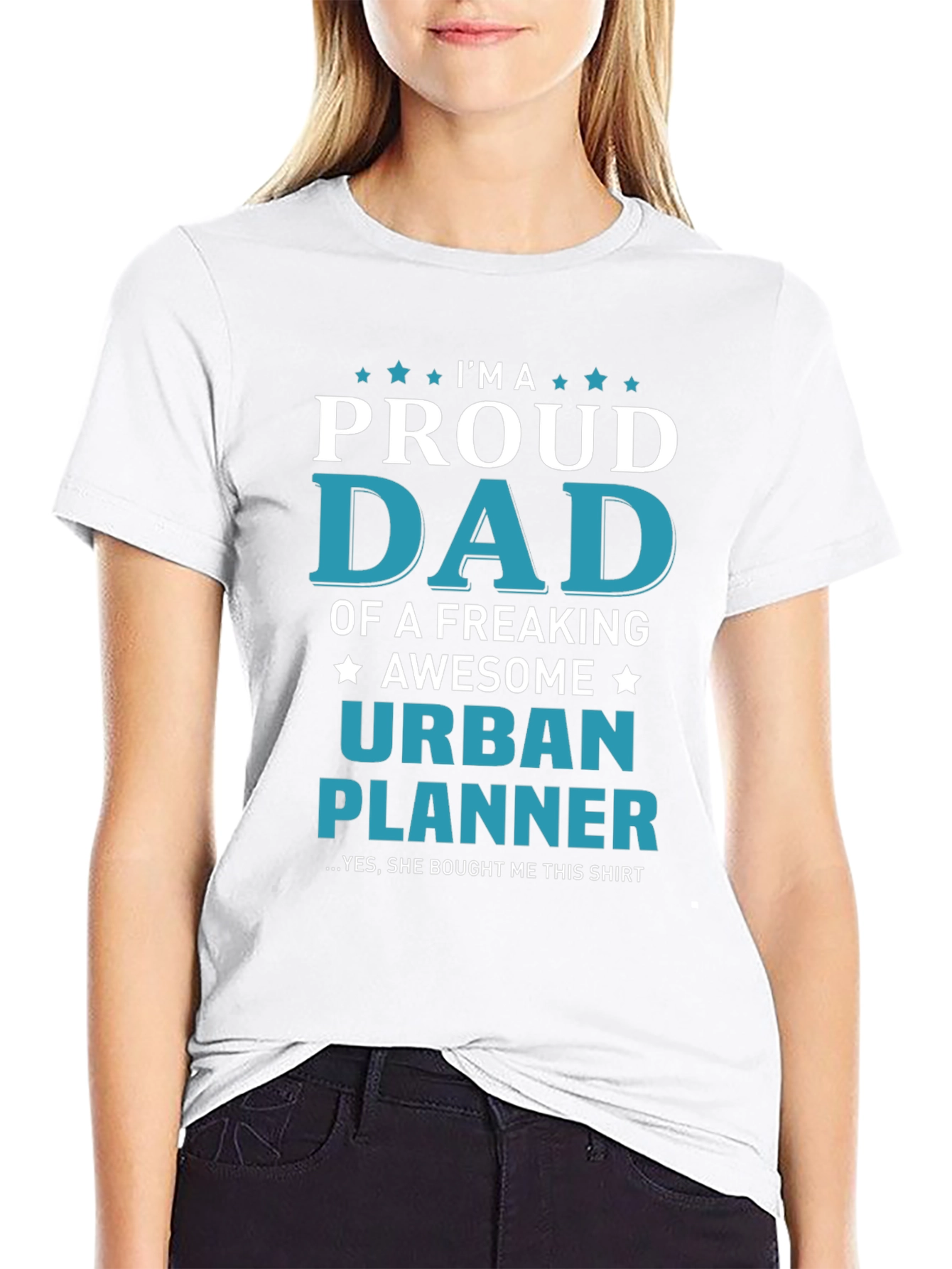 Proud Dad Urban Planner T-Shirt
