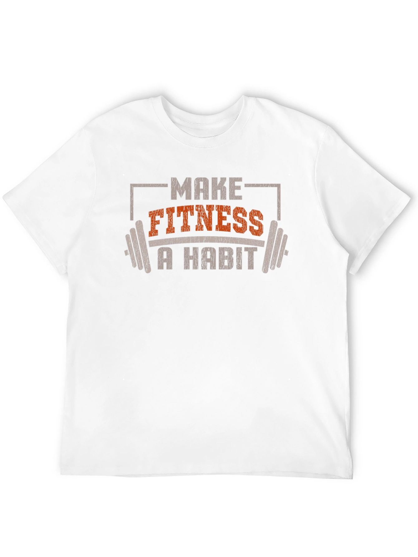 Make Fitness A Habit Graphic T-Shirt