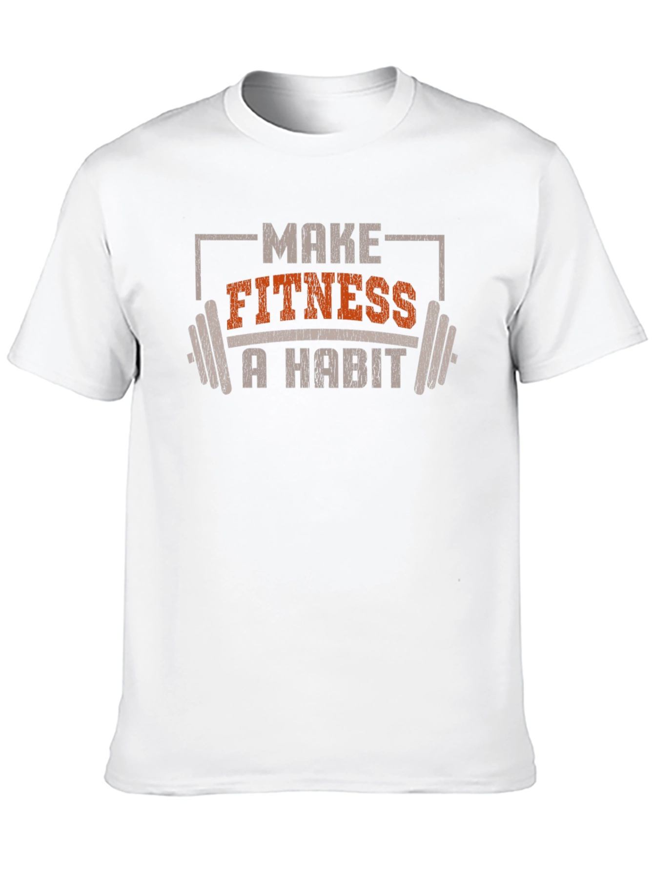 Make Fitness A Habit Graphic T-Shirt
