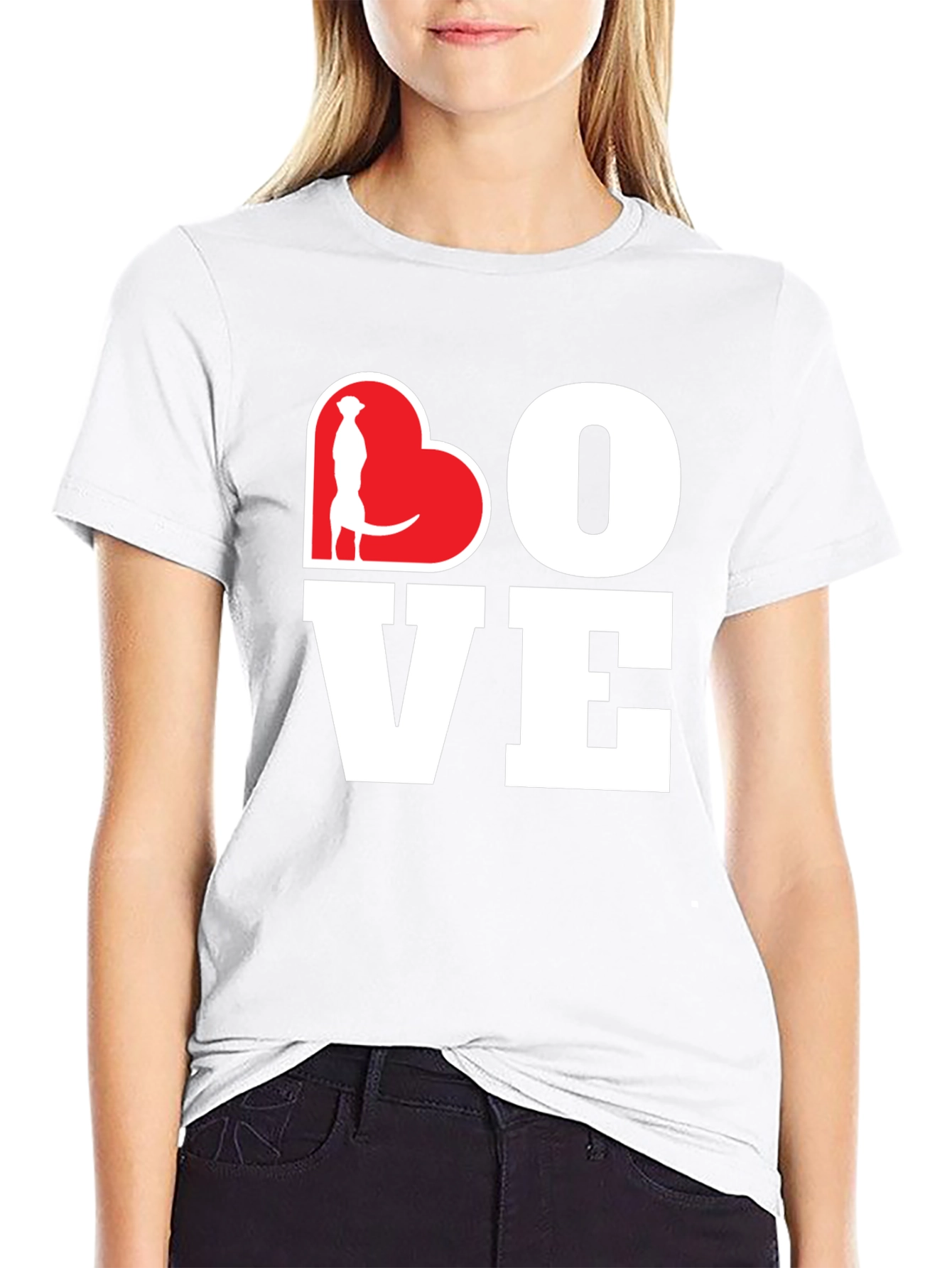 Meerkat Love Graphic Tee
