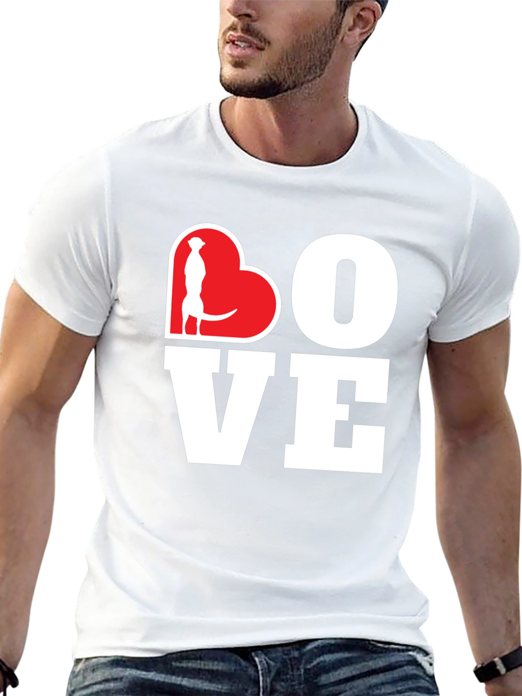 Meerkat Love Graphic Tee