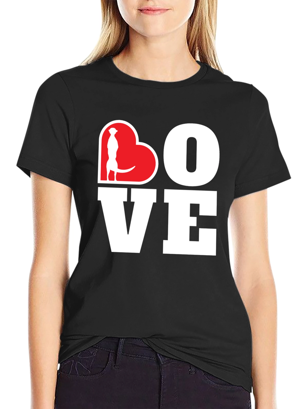 Meerkat Love Graphic Tee