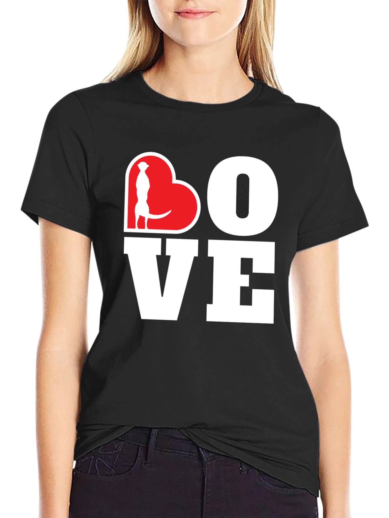 Meerkat Love Graphic Tee