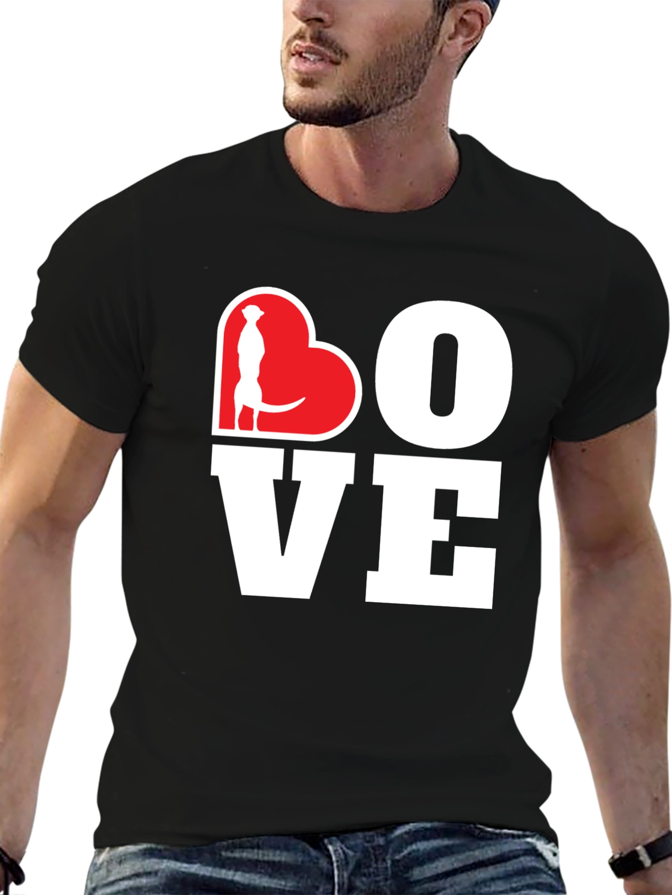 Meerkat Love Graphic Tee