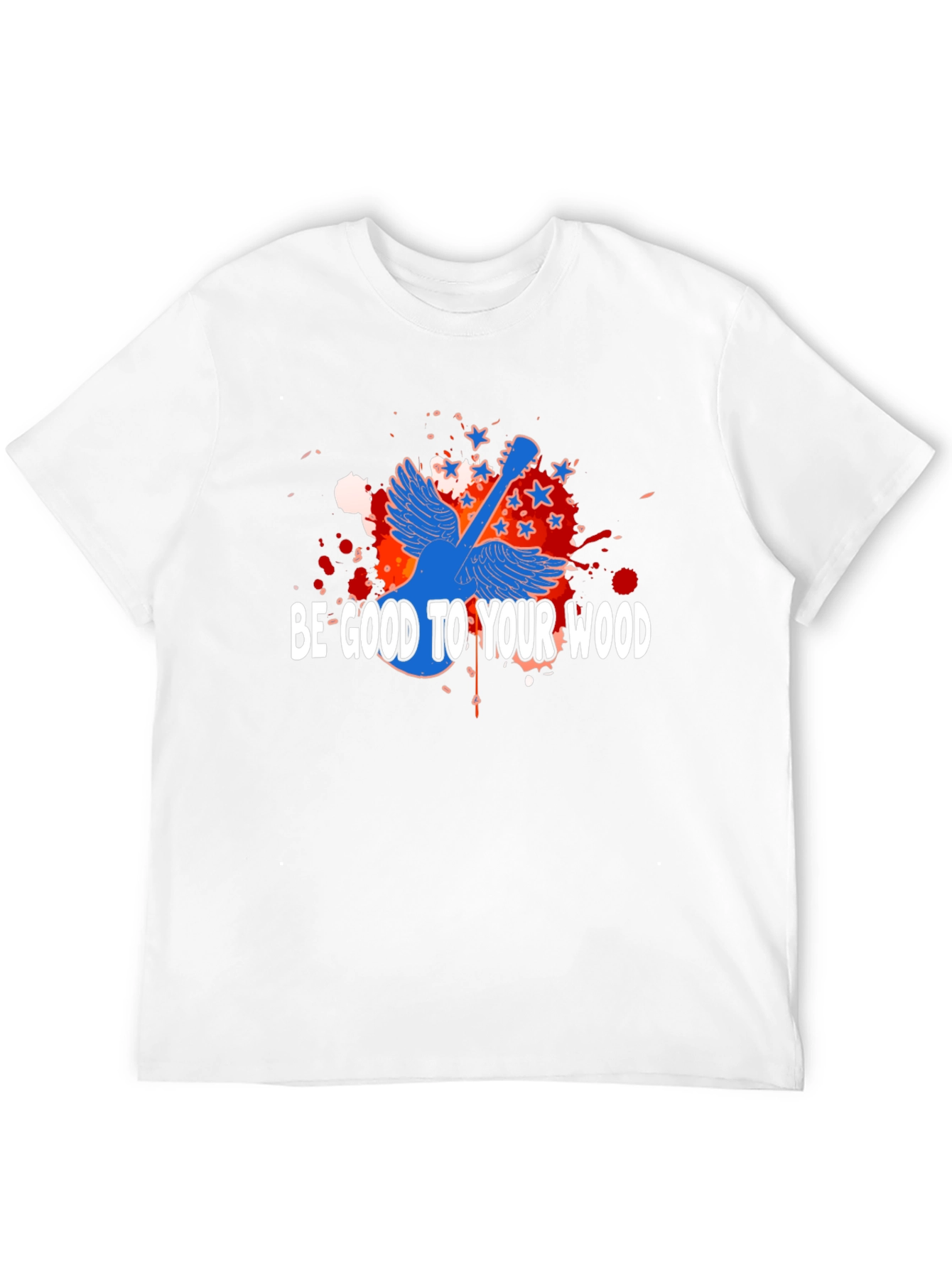 Be Good To Your Wood Guitar T-Shirt
