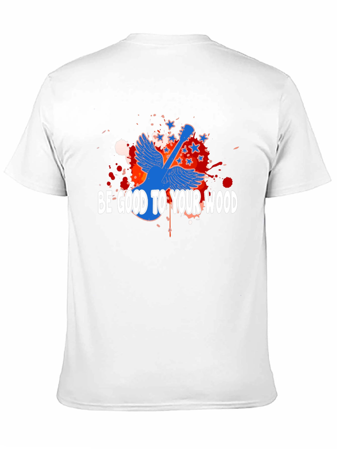 Be Good To Your Wood Guitar T-Shirt