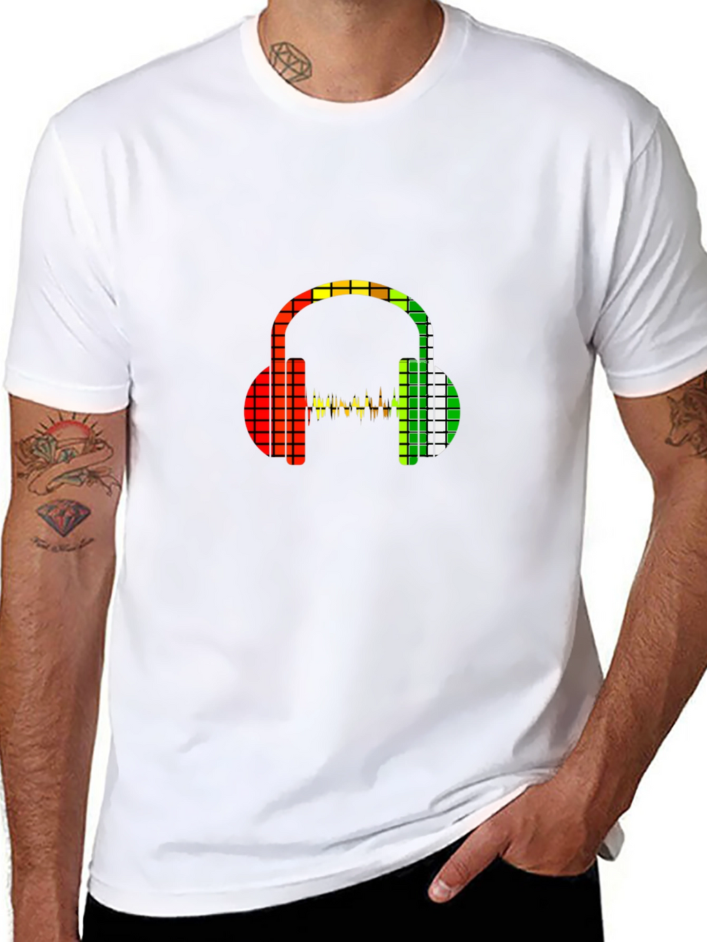 Soundwave Headphone Graphic Tee