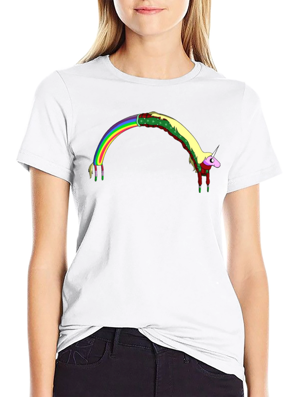 Rainbow Unicorn Graphic T-Shirt