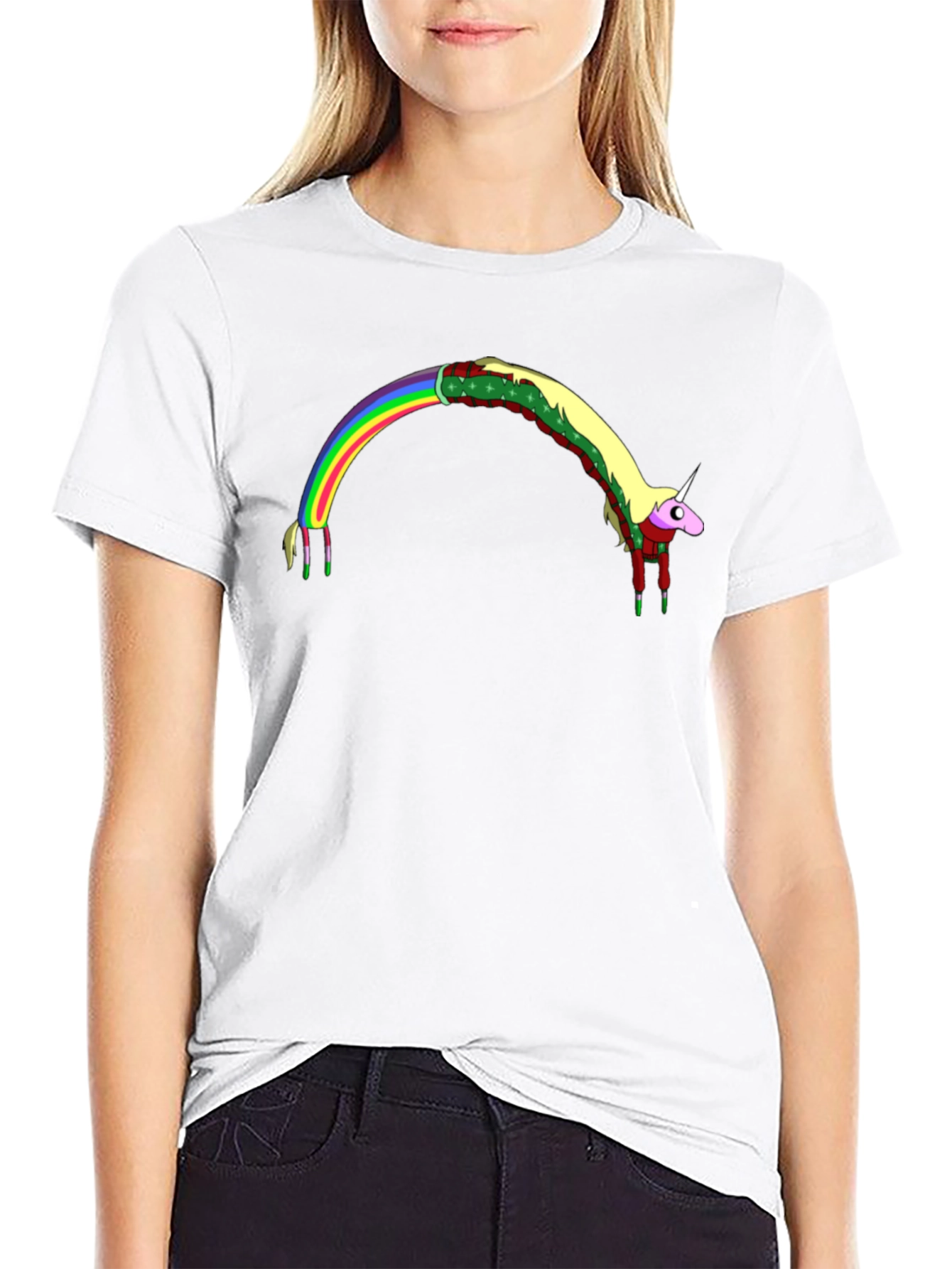 Rainbow Unicorn Graphic T-Shirt