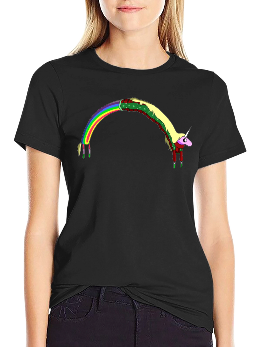 Rainbow Unicorn Graphic T-Shirt
