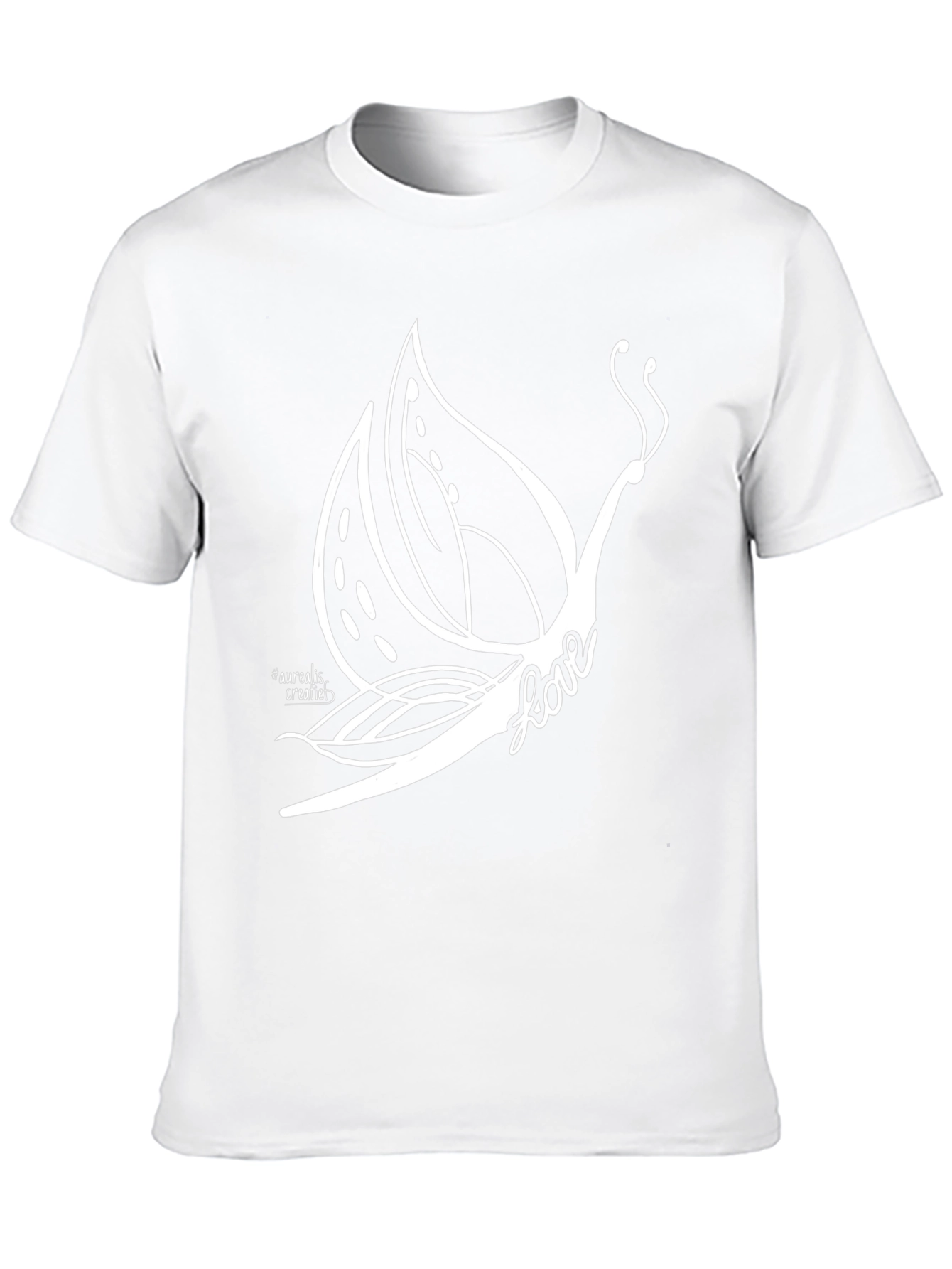 Butterfly Love Graphic Tee - Black