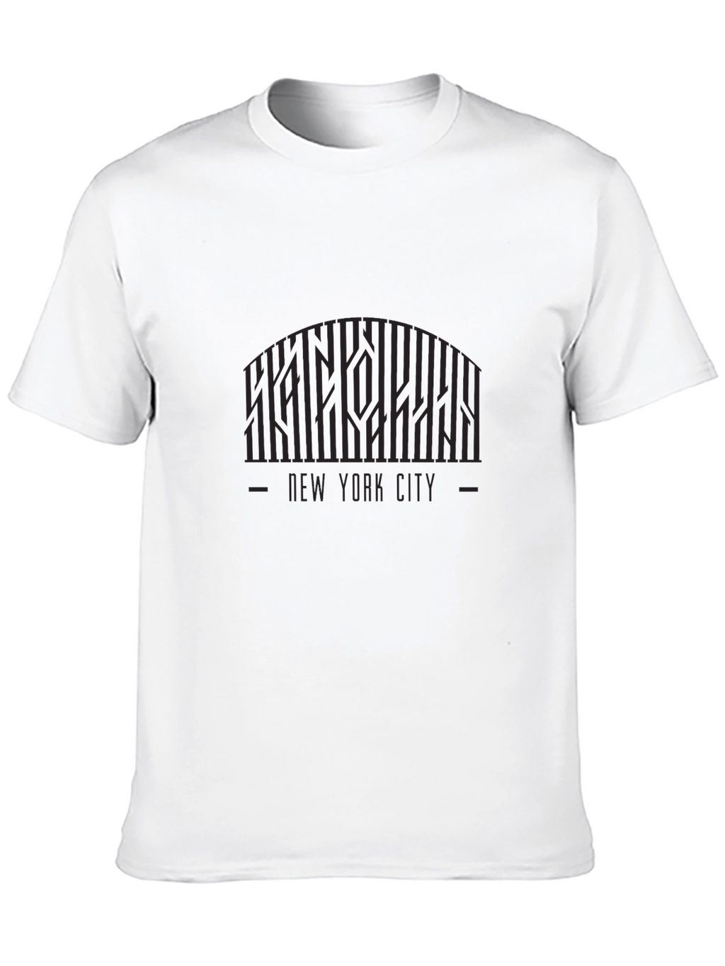 New York City Graphic Print Crew Neck T-Shirt