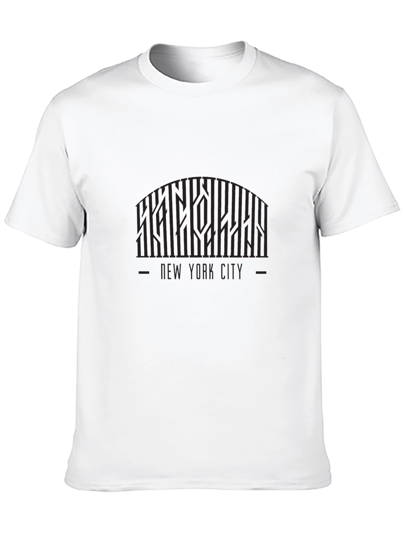 New York City Graphic Print Crew Neck T-Shirt