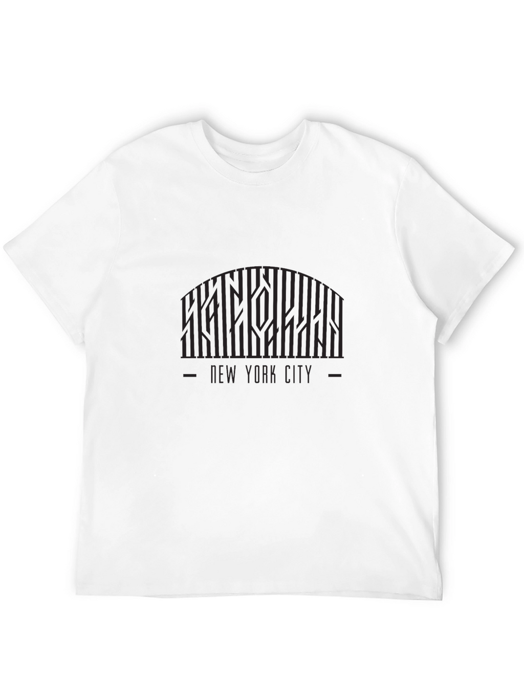 New York City Graphic Print Crew Neck T-Shirt
