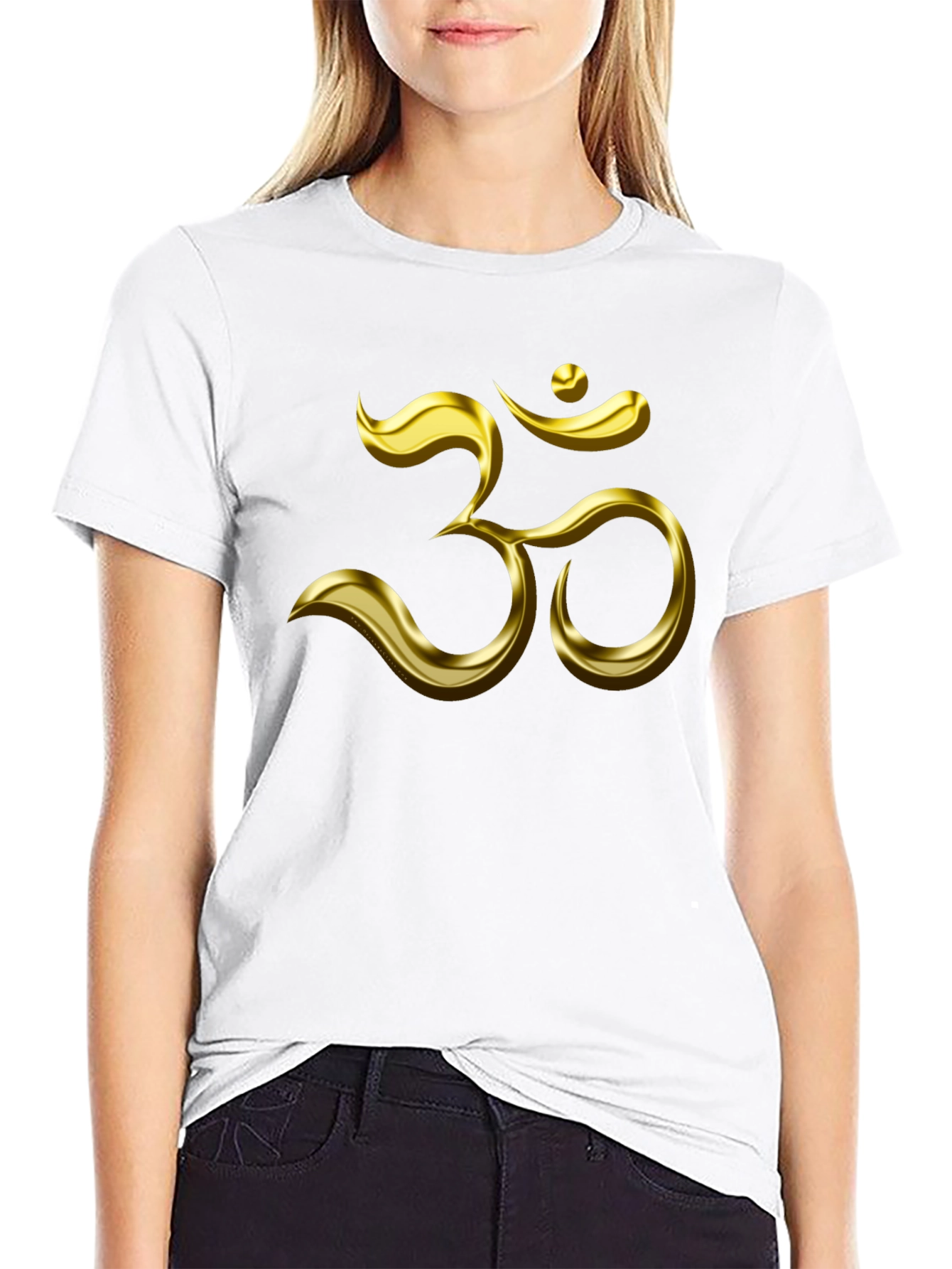 Om Symbol Black T-Shirt
