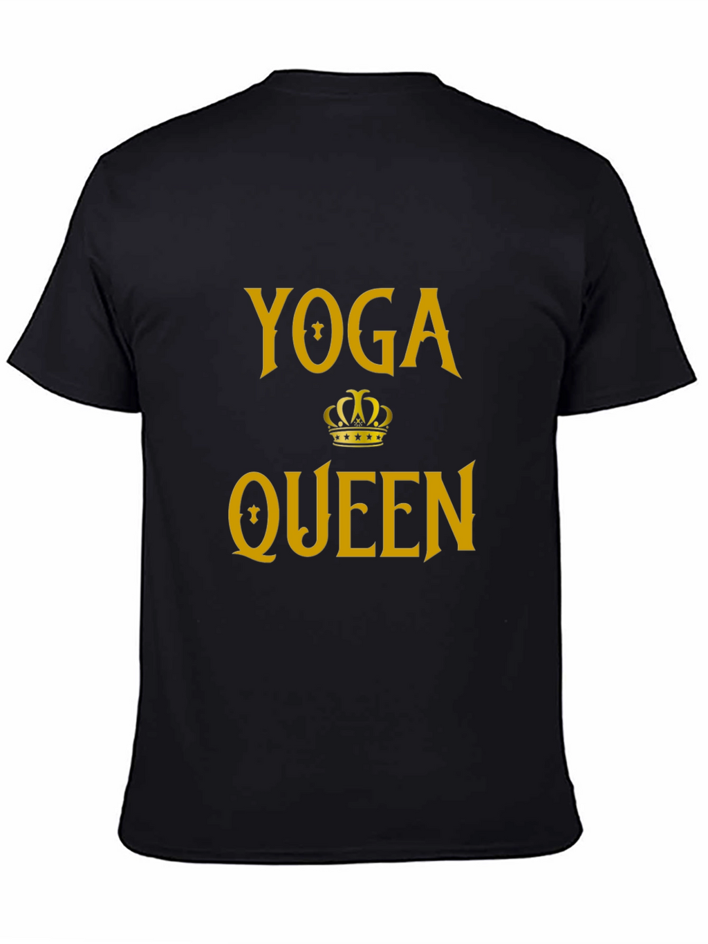 Yoga Queen Graphic Tee - Black T-Shirt