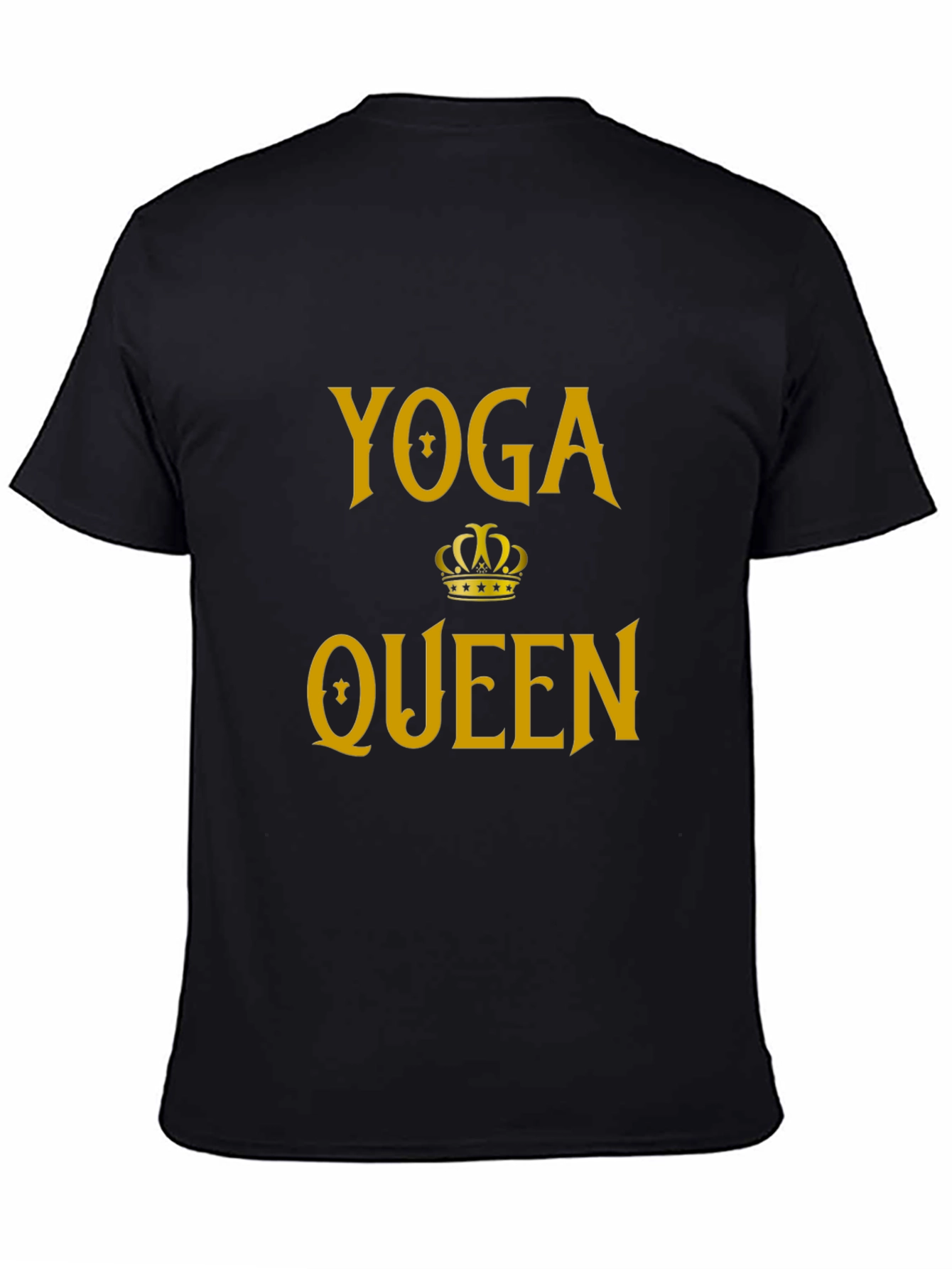 Yoga Queen Graphic Tee - Black T-Shirt