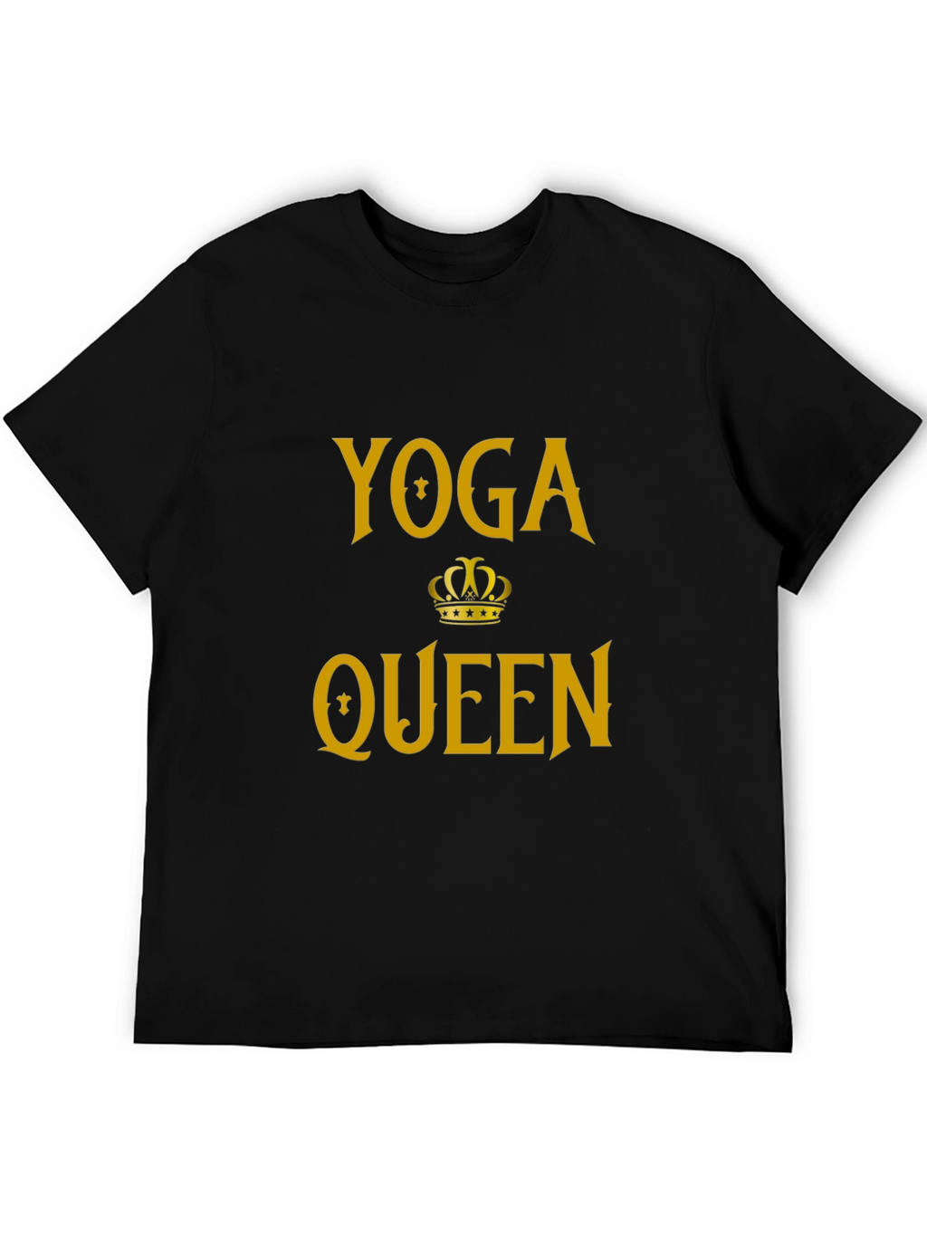 Yoga Queen Graphic Tee - Black T-Shirt