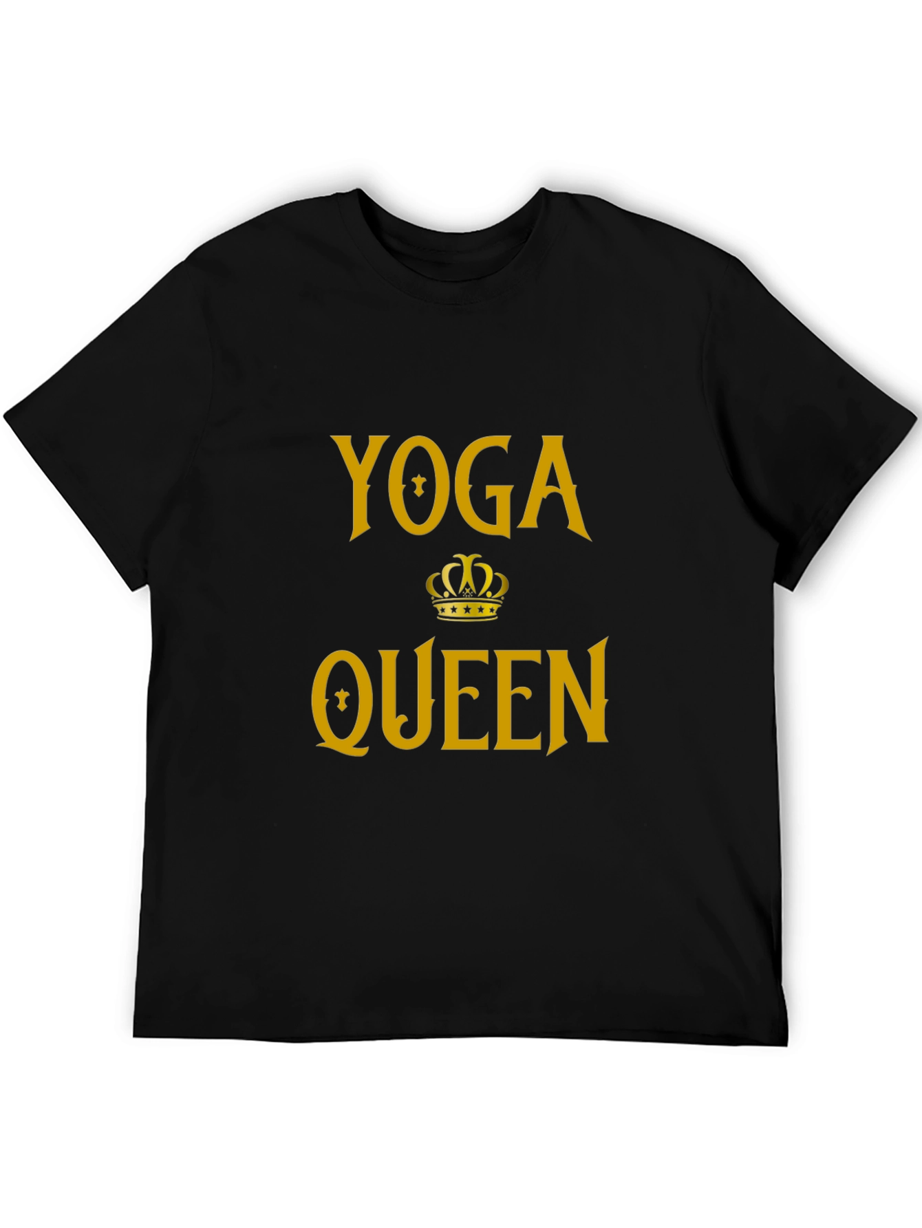Yoga Queen Graphic Tee - Black T-Shirt