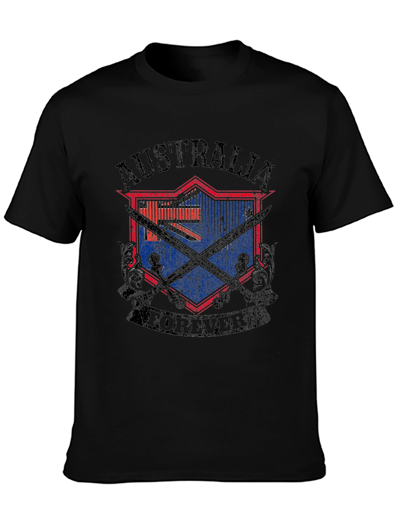 Australia Forever Graphic Tee - Black