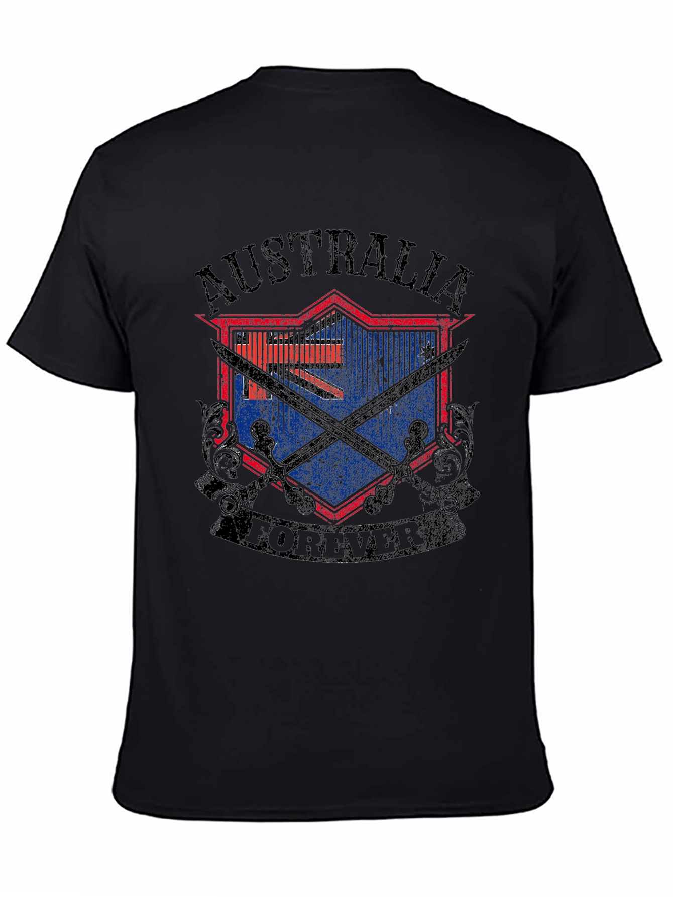 Australia Forever Graphic Tee - Black