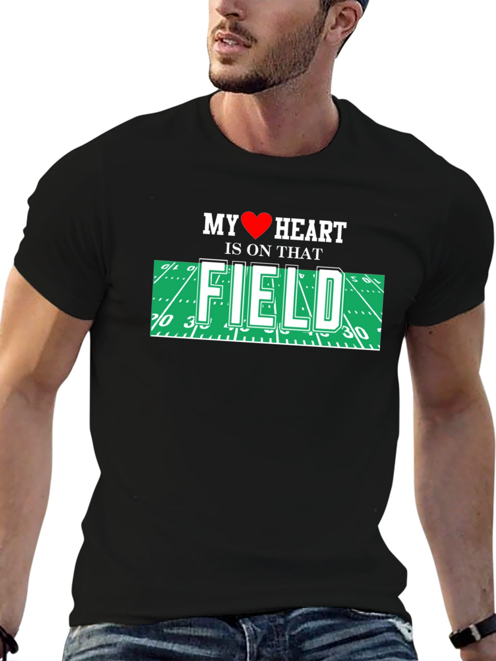 My Heart Is On That Field T-Shirt
