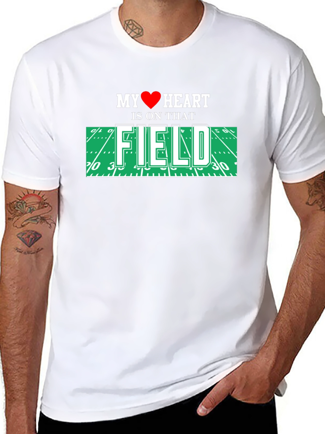 My Heart Is On That Field T-Shirt