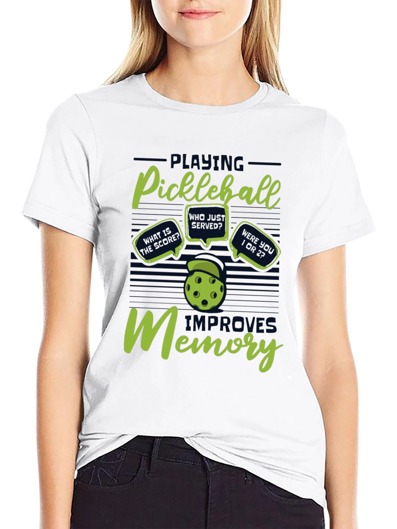 Pickleball Improves Memory T-Shirt
