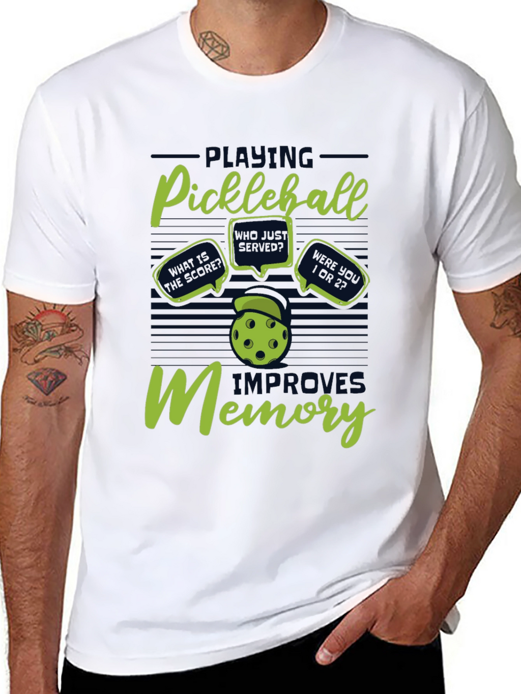 Pickleball Improves Memory T-Shirt