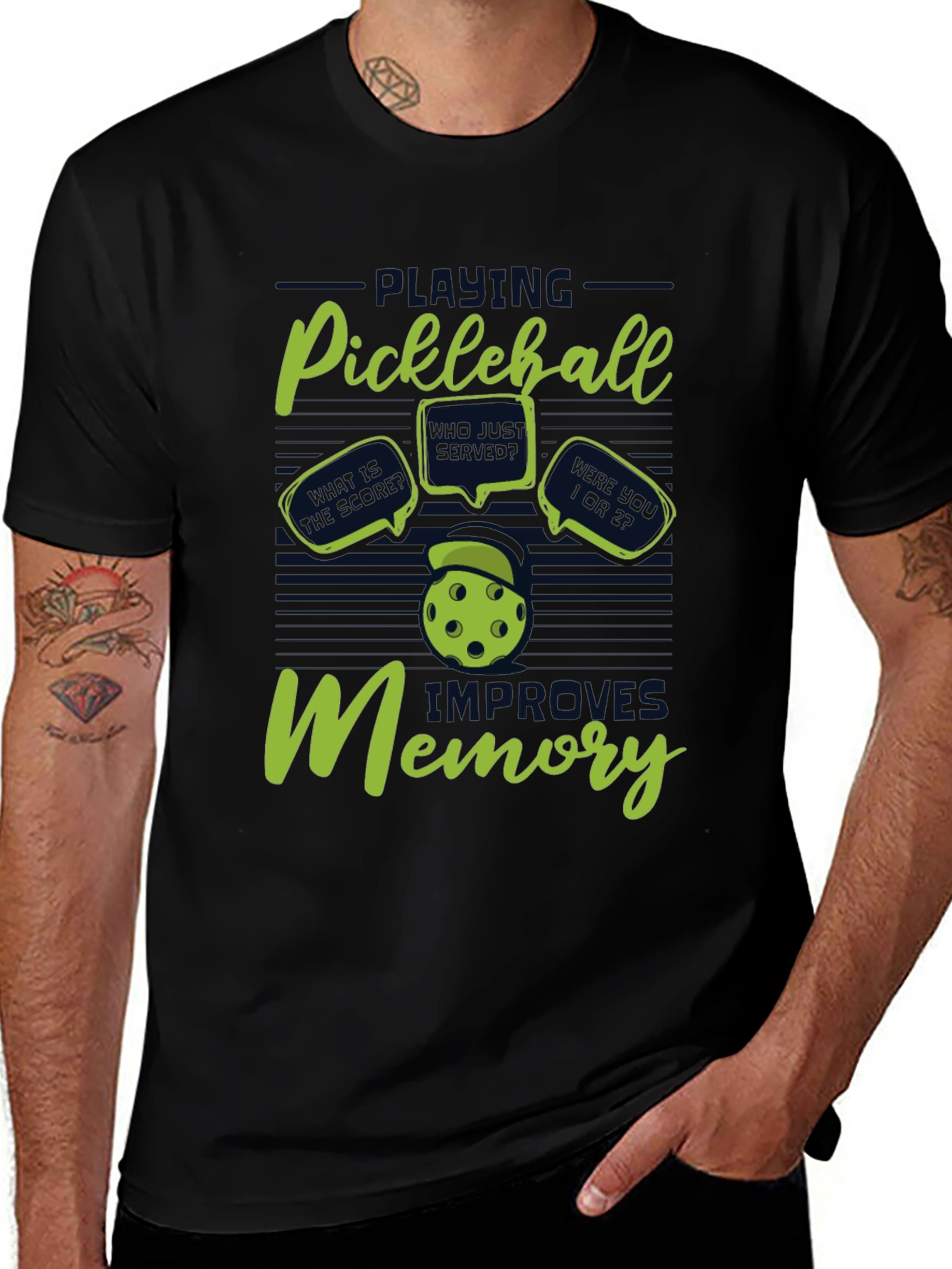 Pickleball Improves Memory T-Shirt
