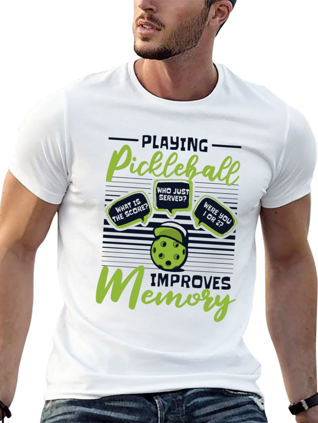 Pickleball Improves Memory T-Shirt