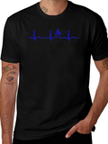 Funny Middle Finger Heartbeat T-Shirt