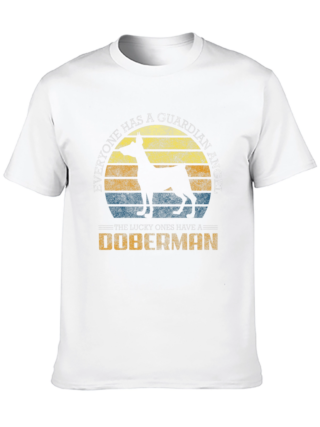 Doberman Guardian Angel Graphic Tee - Unisex