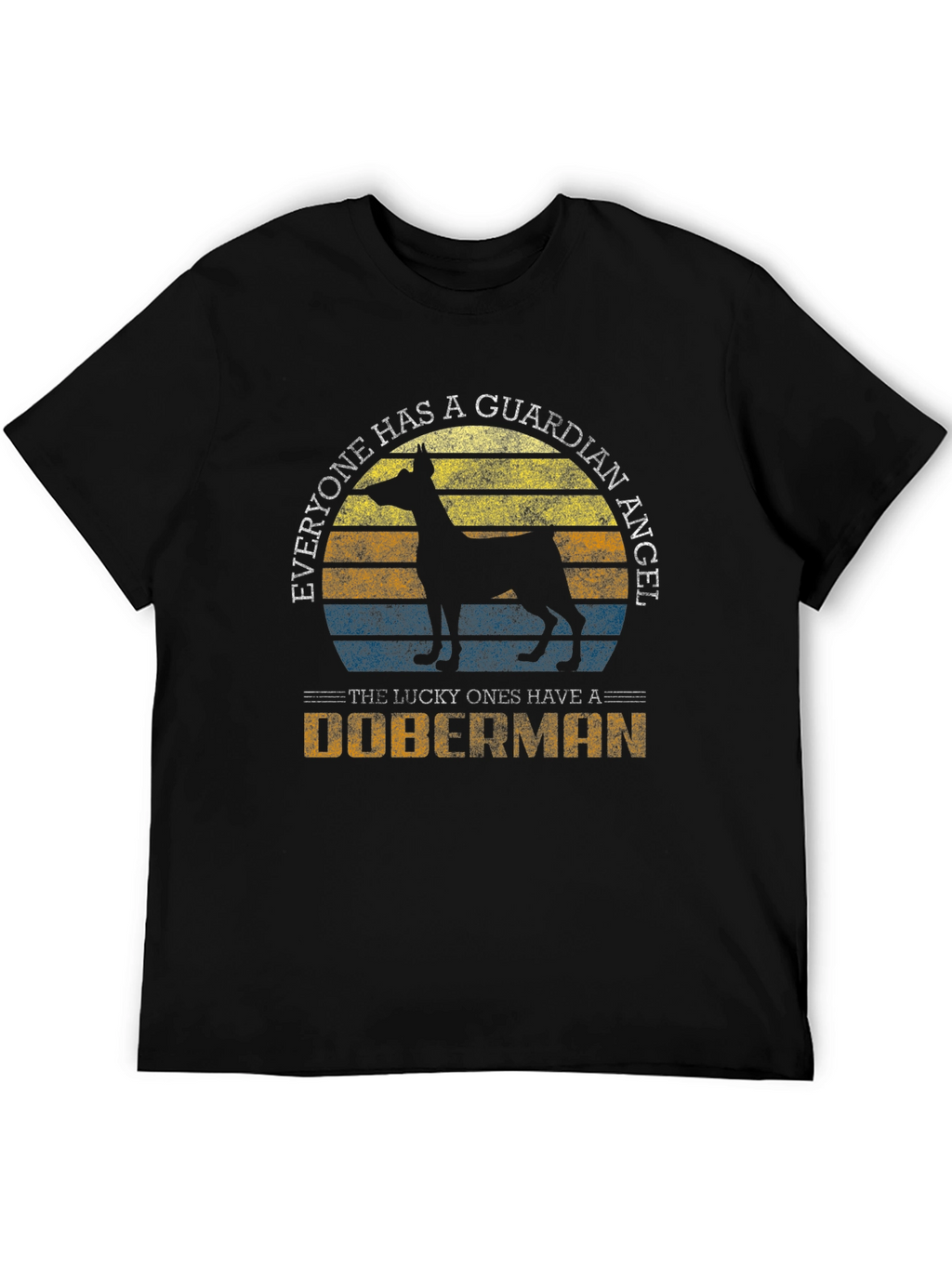 Doberman Guardian Angel Graphic Tee - Unisex