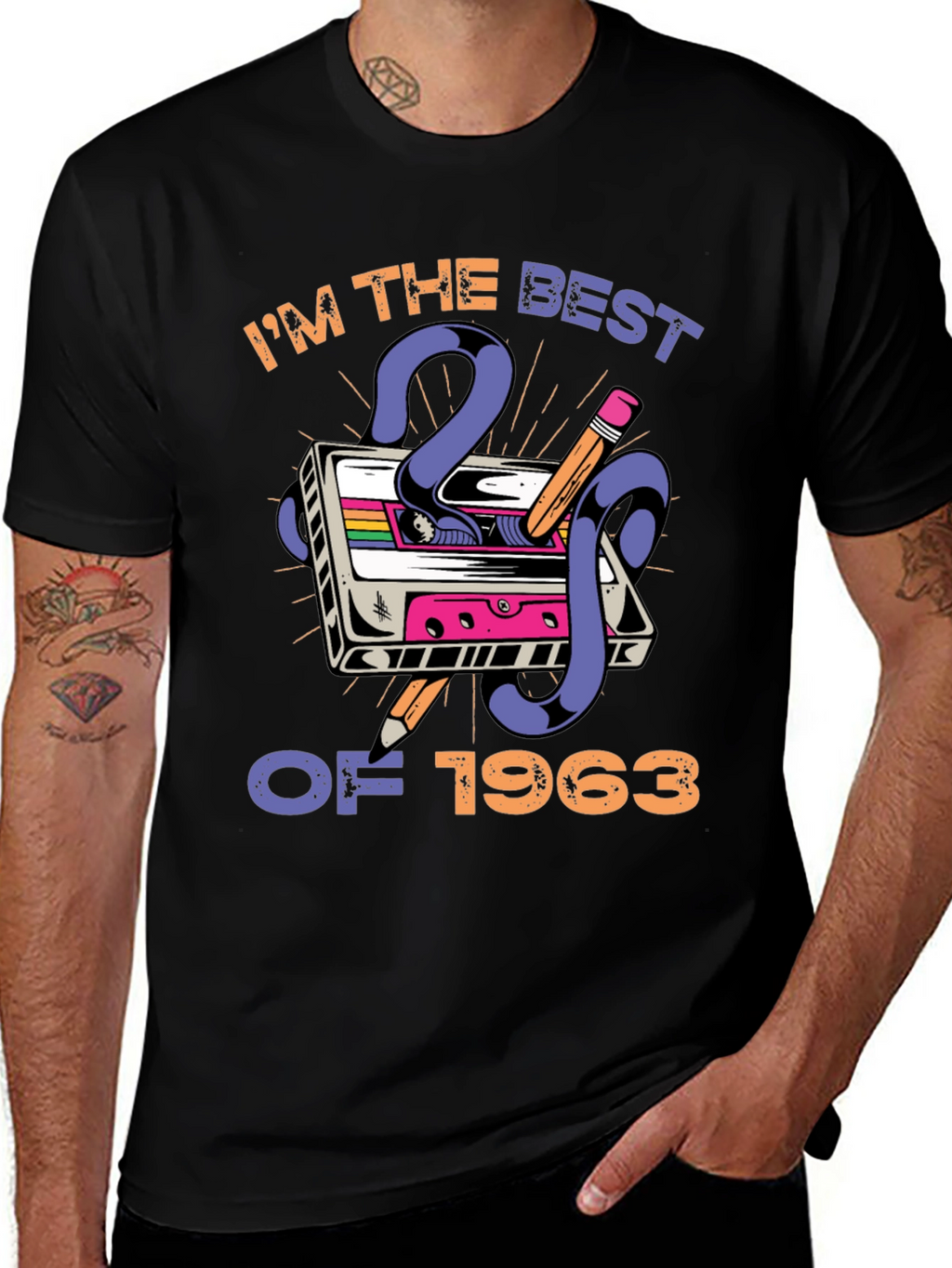 Im The Best Of 1963 T-Shirt Cassette Tape