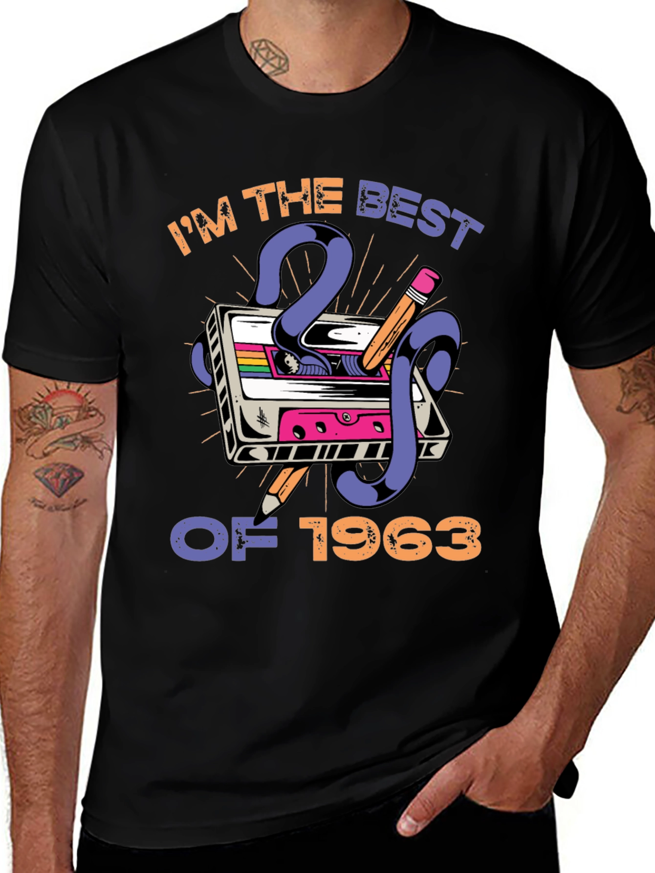 Im The Best Of 1963 T-Shirt Cassette Tape