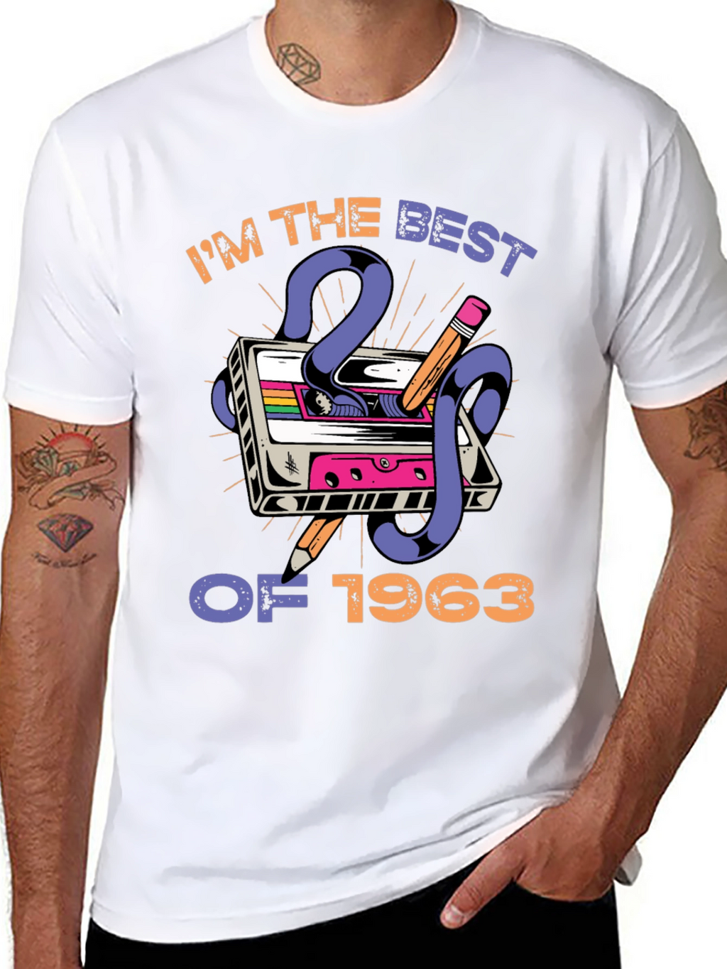 Im The Best Of 1963 T-Shirt Cassette Tape